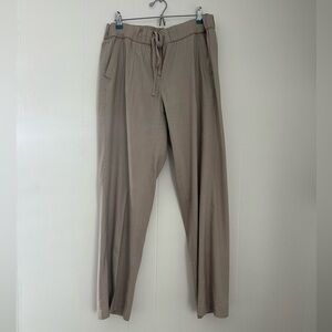 Ann Taylor Beige Linen Blend Pants Size 12
